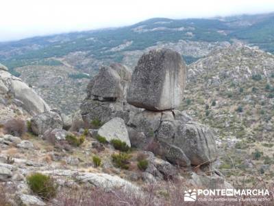 La sierra de Paramera - Castillo de Manqueospese / Aunqueospese - Castro Celta de Ulaca; senderos la